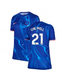 Chelsea Ben Chilwell #21 Zenski Domaci Dres 2024-25 Kratak Rukavima